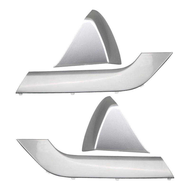 omoZone 4PCS Door Armrest Cover Trim Kit FrontRear Left Right Side Door Panel Arm Rest Bezel Set Synthesis Gray Compatible with 20142020 Chevy Silverado GMC Sierra Double Cab